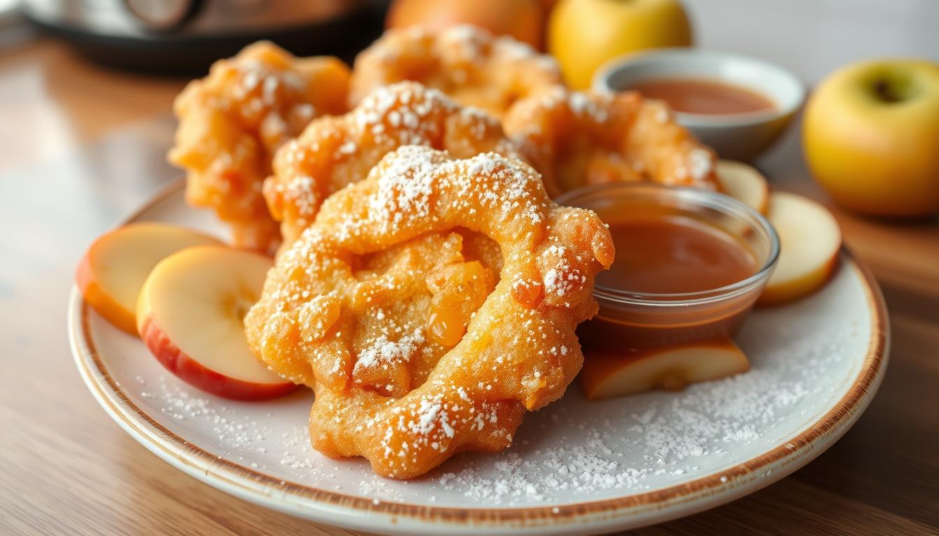 Air Fryer Apple Fritters recipe