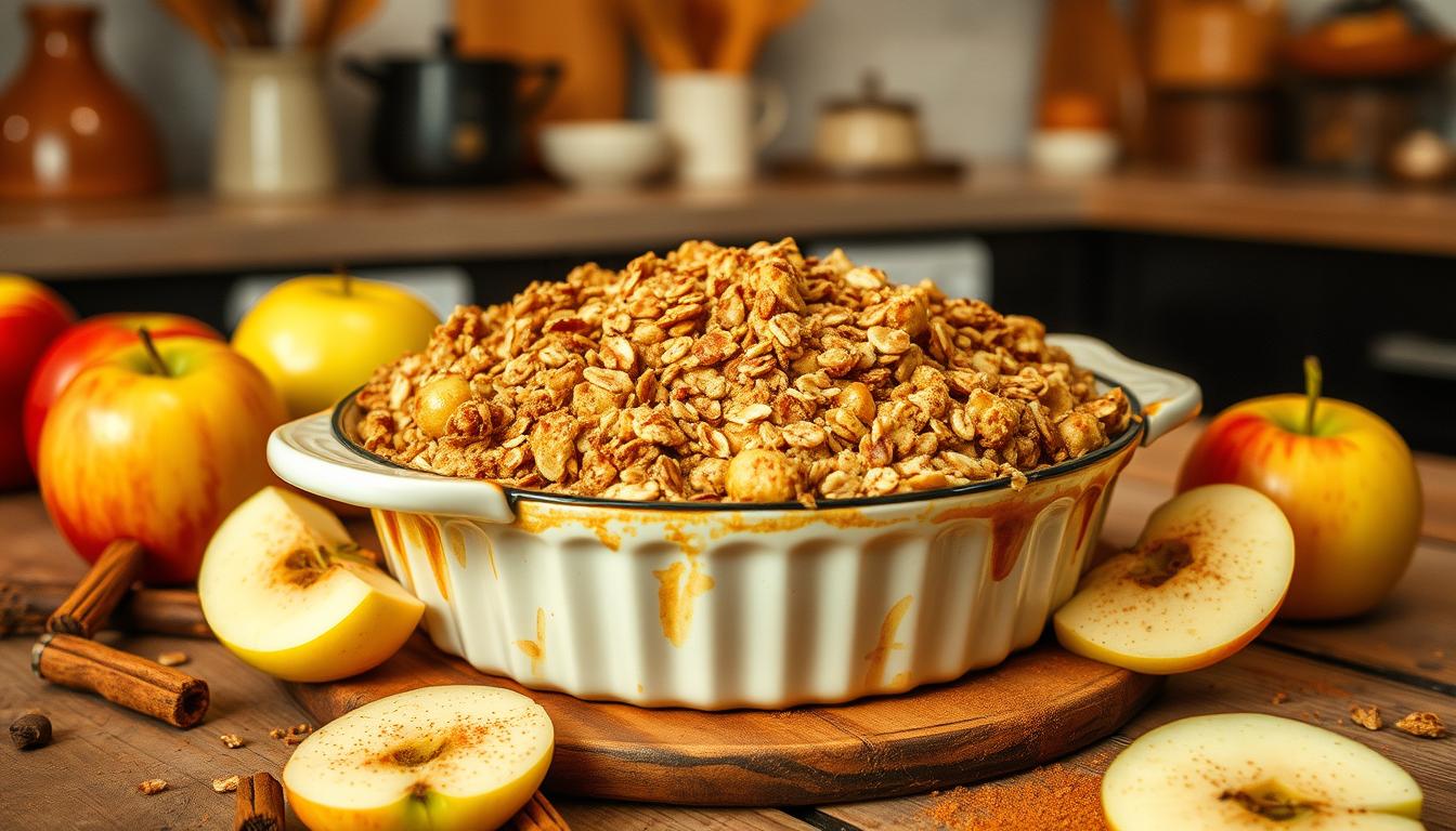 Apple crumble recipe