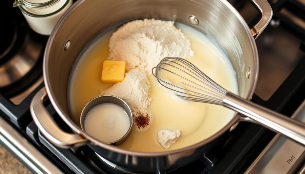 Bechamel Sauce Preparation