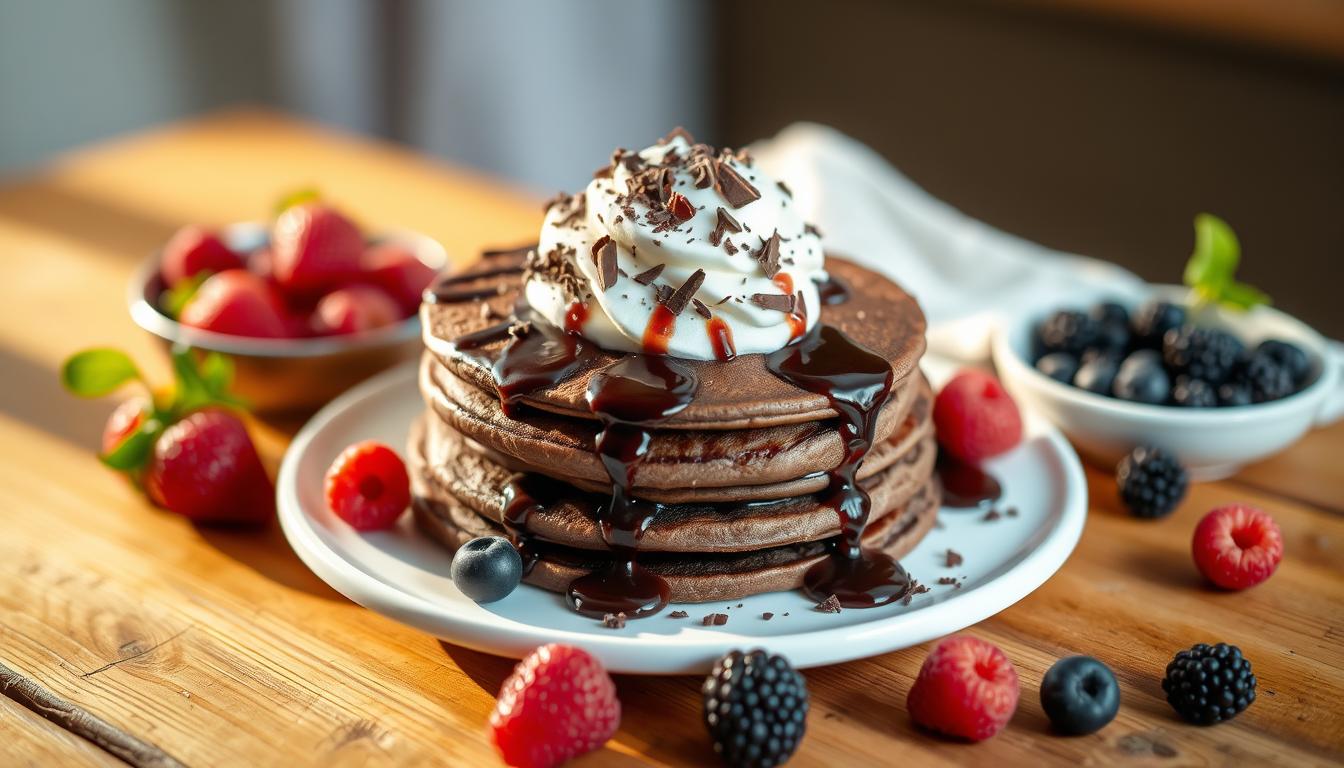 Chocolate Pancakes recipe