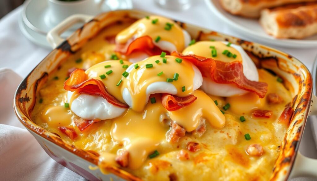 Eggs Benedict Casserole recipe