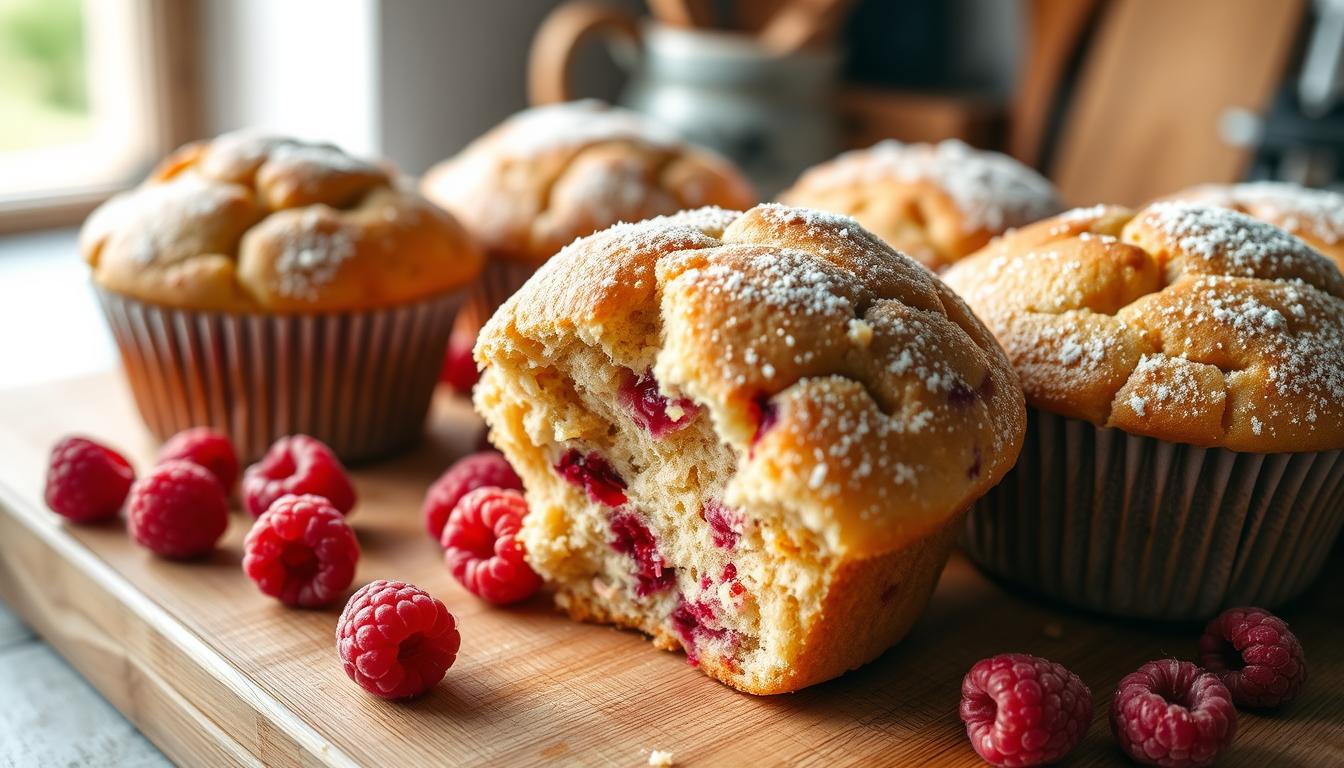 Raspberry Muffins recipe