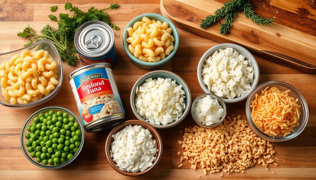 Tuna Casserole Ingredients