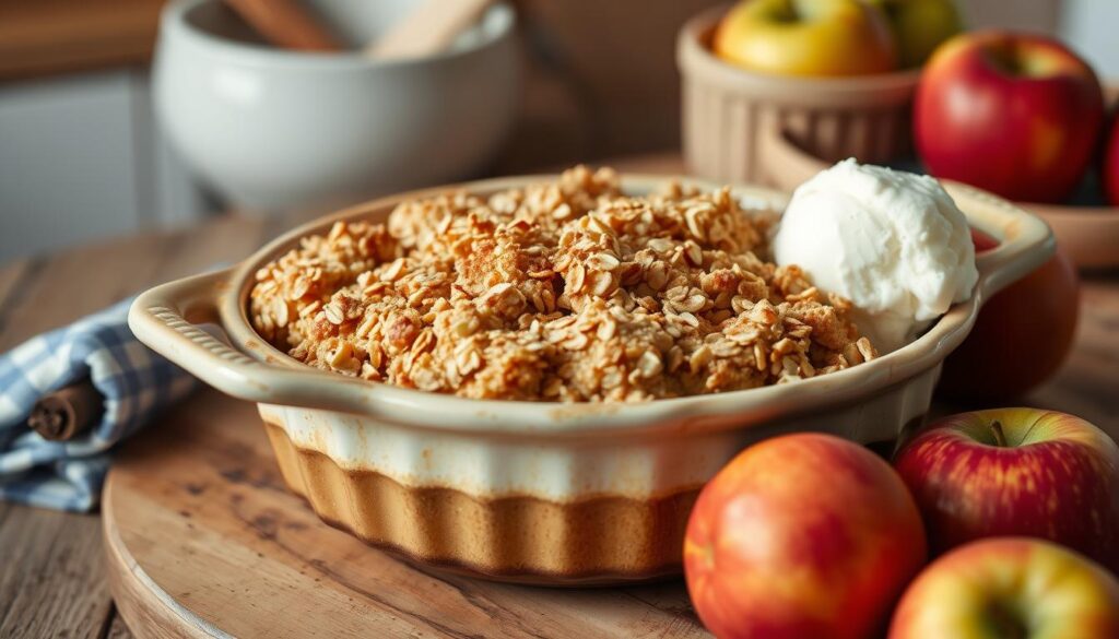 apple crumble