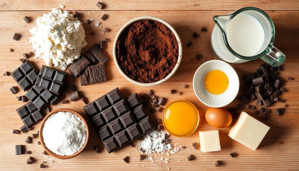 chocolate cake ingredients