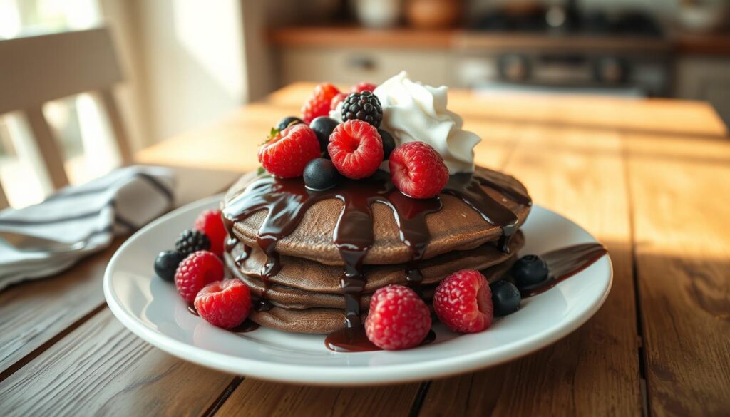 chocolate pancakes recipe