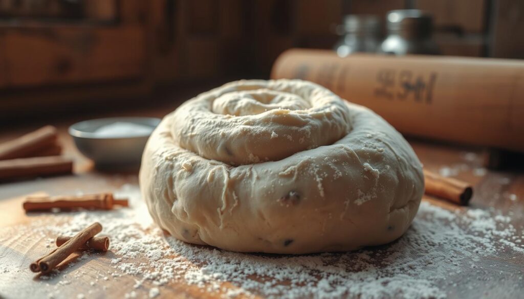 cinnamon rolls dough