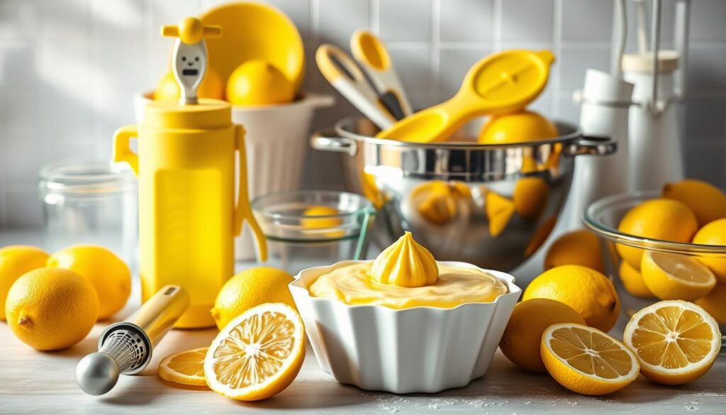 lemon baking tools