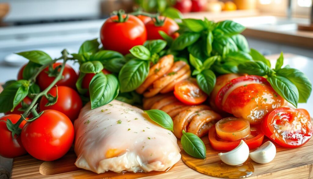 tomato basil chicken ingredients